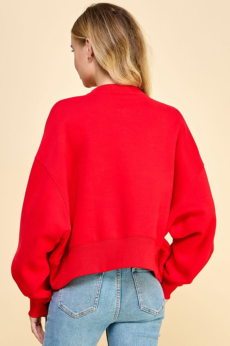 Park Sweatshirt • Red