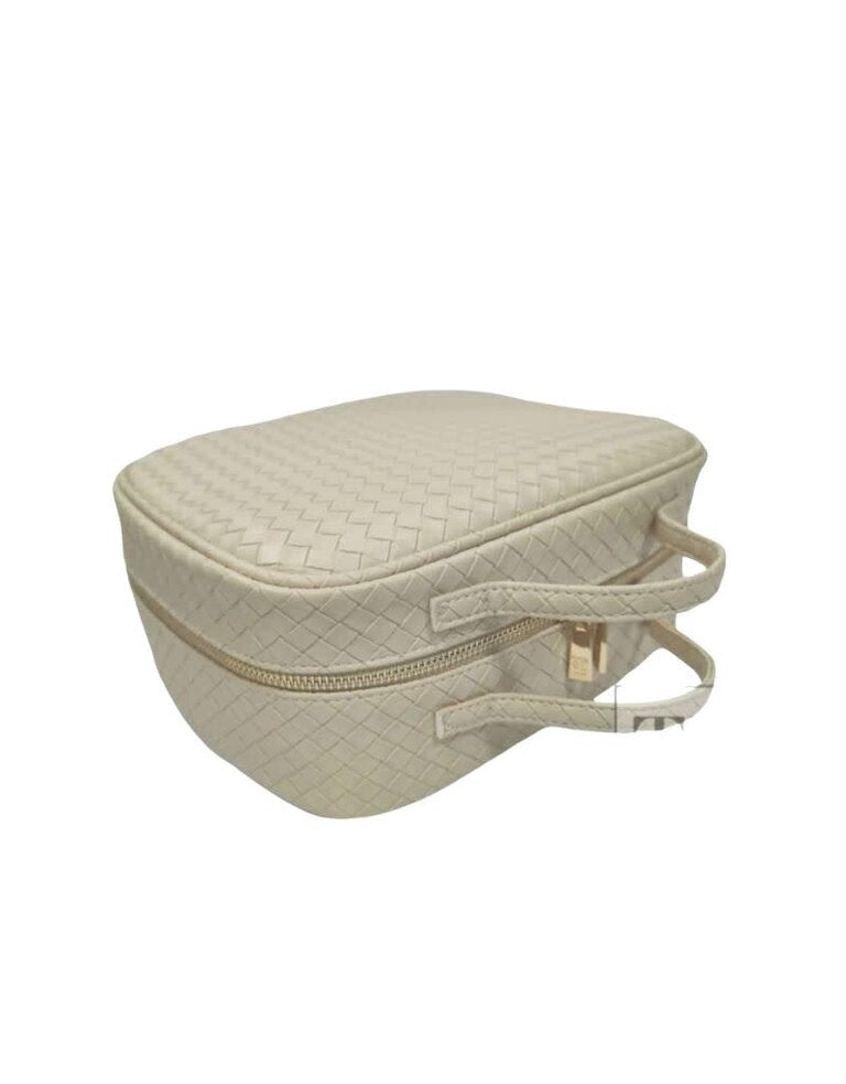 Quilted Duffel Bag - Bisque