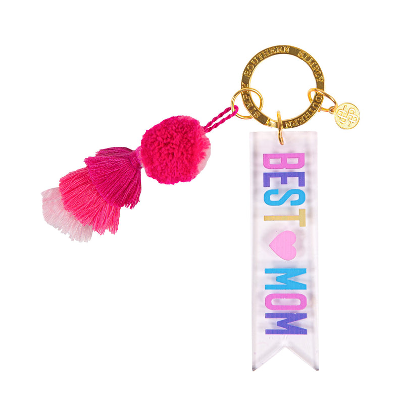Personalised Initial Keyrings with Colourful Tassels  Keychain design,  Personalised keyrings, Acrylic keychains