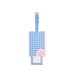 Luggage Tag • Frenchie Blue Caning