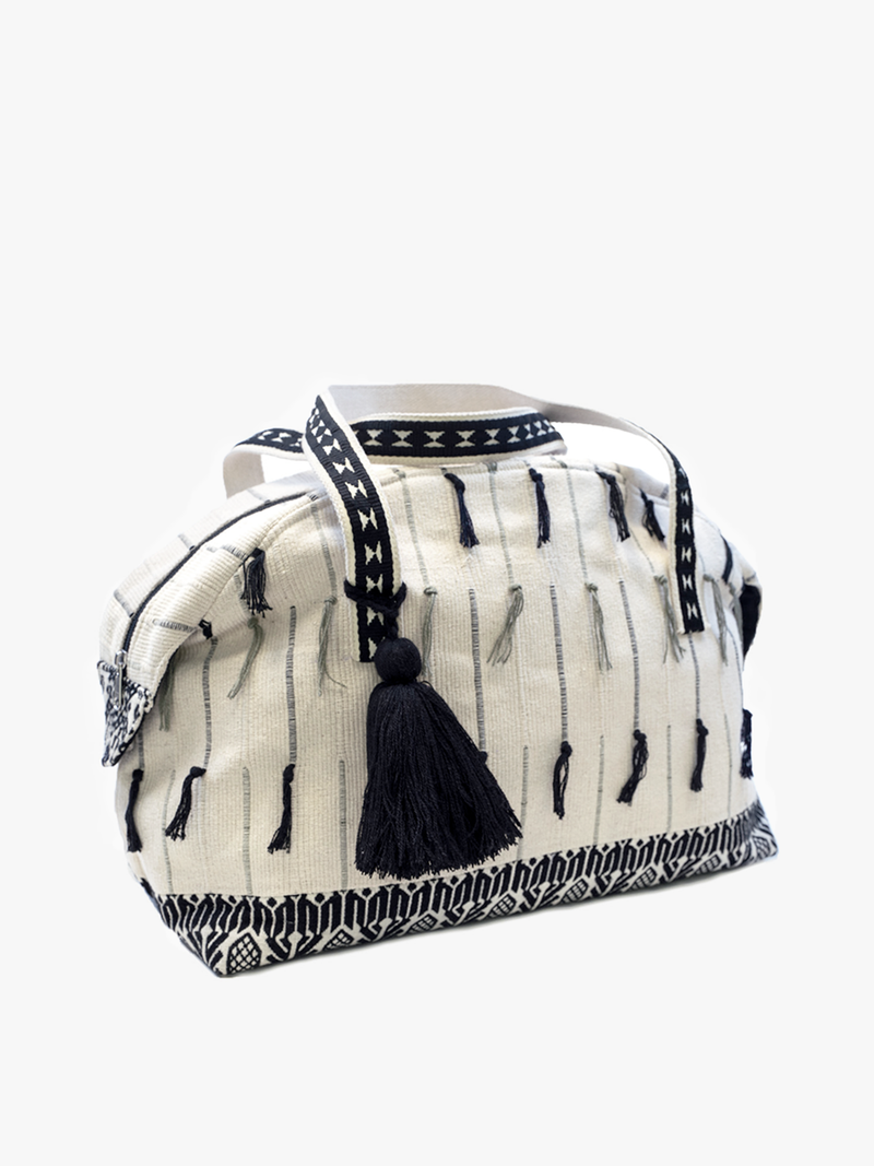 Felicia Cotton Tassel • Weekender Bag