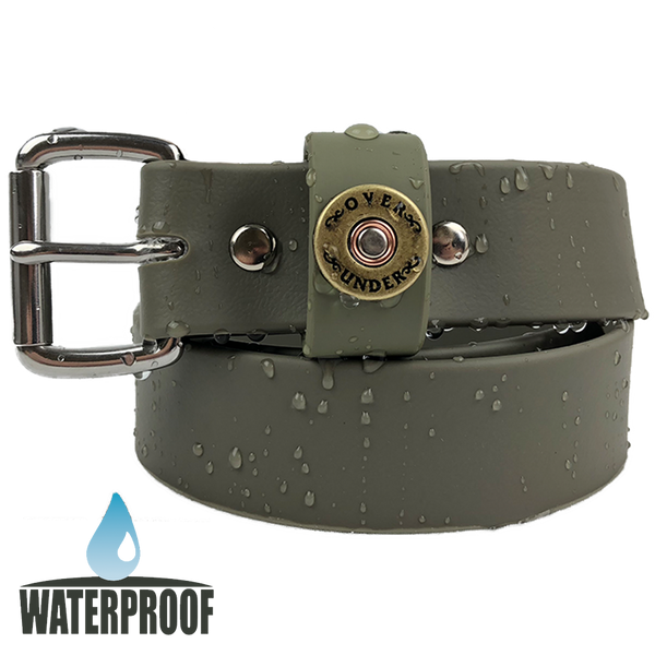 Waterproof Single Shot Belt • Olive