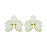 Orchid Stud Earrings