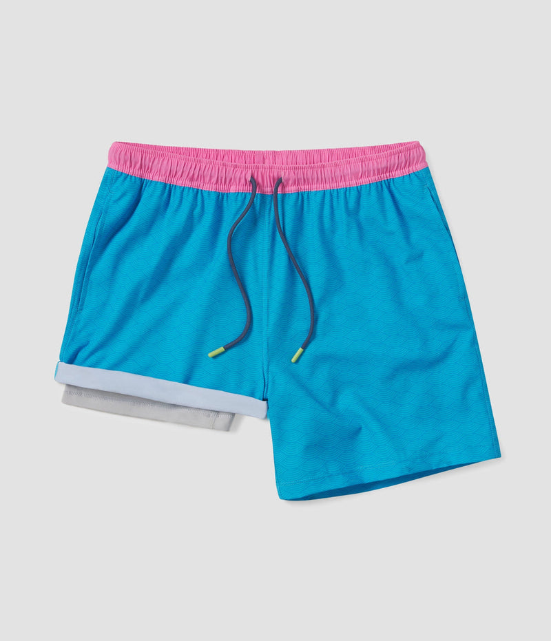 Block Party Swim Shorts • Ocean Breeze – Tonya's Treasures Inc.