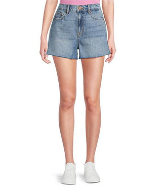 Iliana 3" Inseam A-Line Shorts • Medium Wash