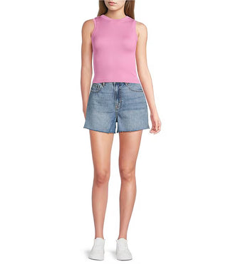Iliana 3" Inseam A-Line Shorts • Medium Wash