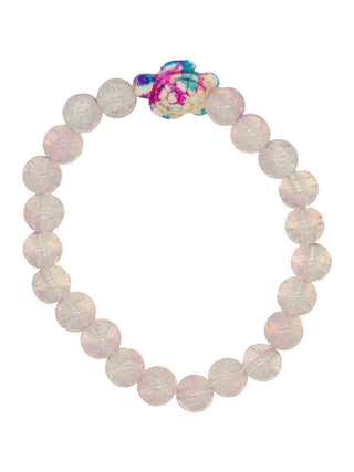 Sea Turtle Tracking Bracelet • Clear Pink