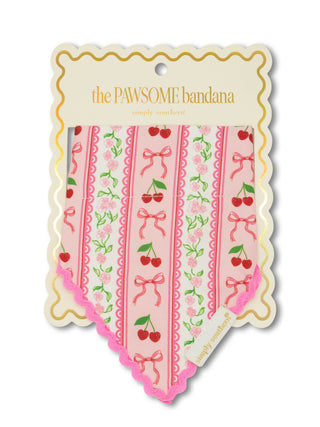 The Pawsome Bandana • Cherry Bows
