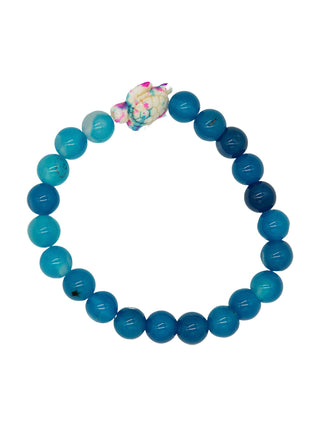Sea Turtle Tracking Bracelet • Deep Blue