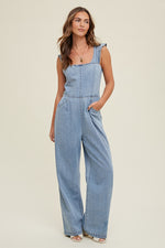 Denim Dream Jumpsuit • Denim