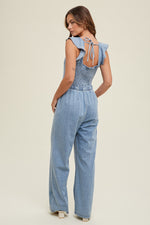 Denim Dream Jumpsuit • Denim