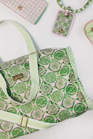 Duffle Tote • Tropical Tiles