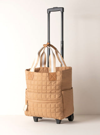 Ezra Rolling Tote • Tan