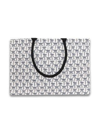 Canvas Tote Bag • Black Bows