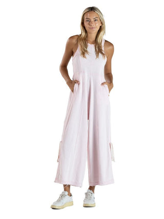 Washed Jumpsuit • Rose
