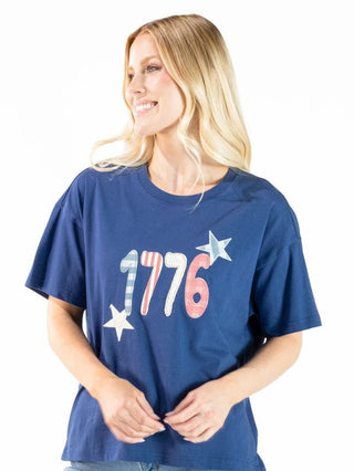 1776 USA Tee • Navy