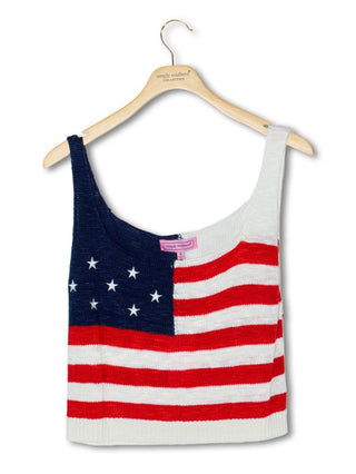 USA Flag Tank Top