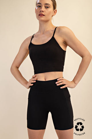 Wrenn Biker Shorts • Black