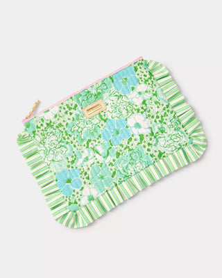 Ruffle Pouch • Mint Condition Burst of Joy