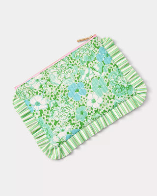 Ruffle Pouch • Mint Condition Burst of Joy