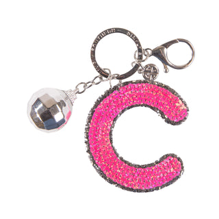 Simply Disco Keychain • Initials