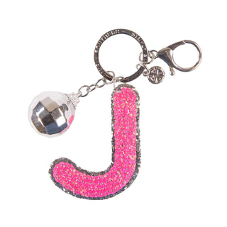 Simply Disco Keychain • Initials