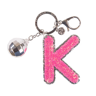 Simply Disco Keychain • Initials
