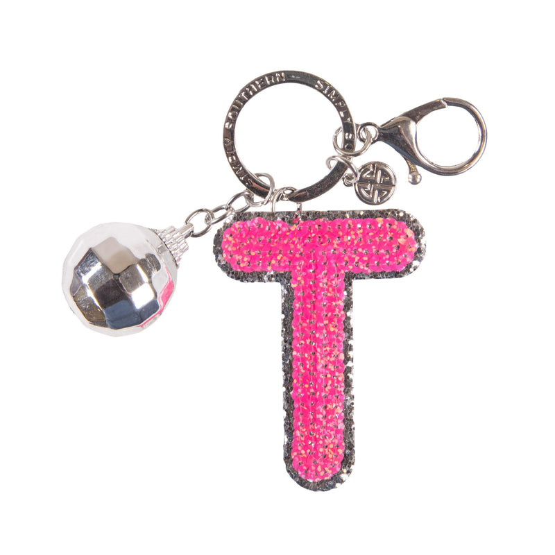Simply Disco Keychain • Initials
