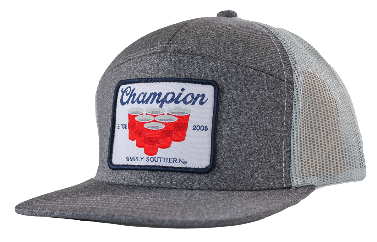 Men's Snapback Hat • Pong Champion