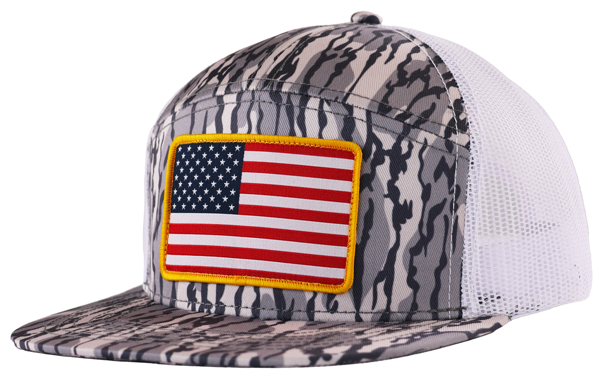 Men's Snapback Hat • Flag