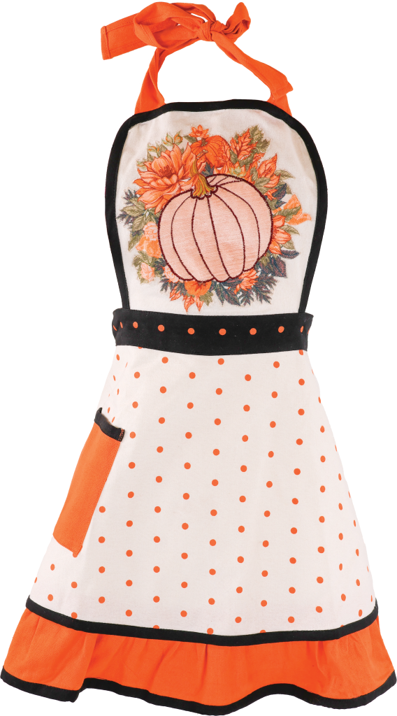 Youth Thanksgiving Apron • Pumpkin