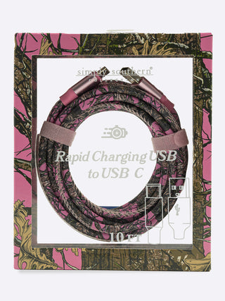 Simply Standard USB Rapid Charging Cord • 10 Foot