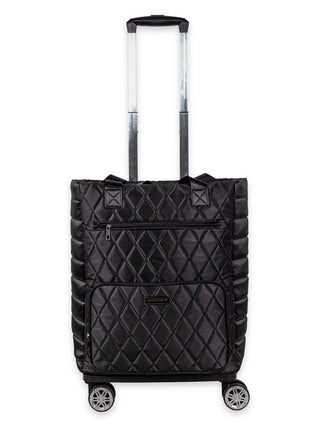 Swivel Rolling Tote • Black