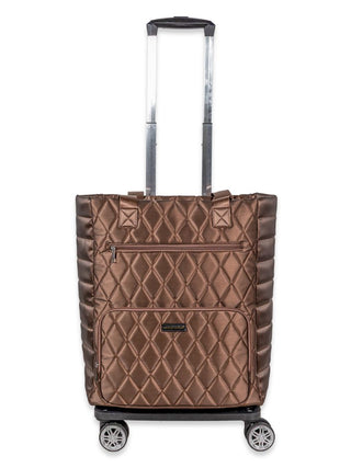 Swivel Rolling Tote • Copper
