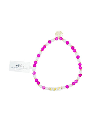 Beaded Positivity Bracelet • BFF
