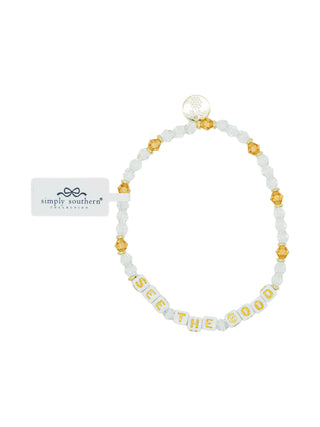 Beaded Positivity Bracelet • See The Good