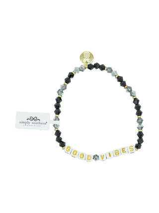 Beaded Positivity Bracelet • Good Vibes