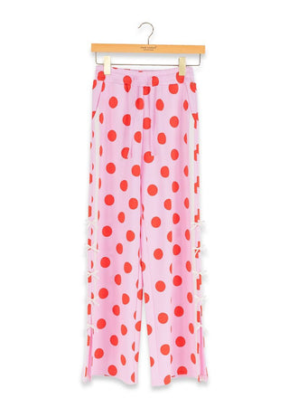 The Tie Lounge Pants • Pink & Red