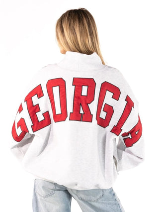 State Mock Neck Sweatshirt • Georgia