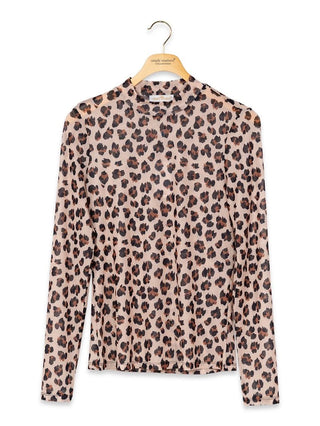 Wild Side Long Sleeve Top • Leopard