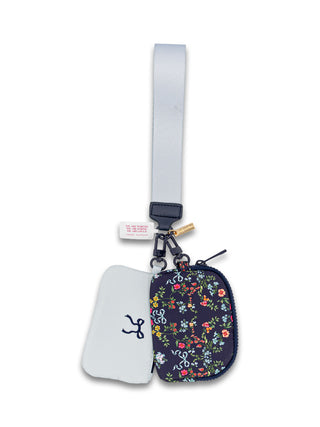 ID Coin Wristlet • Ribbon Flower