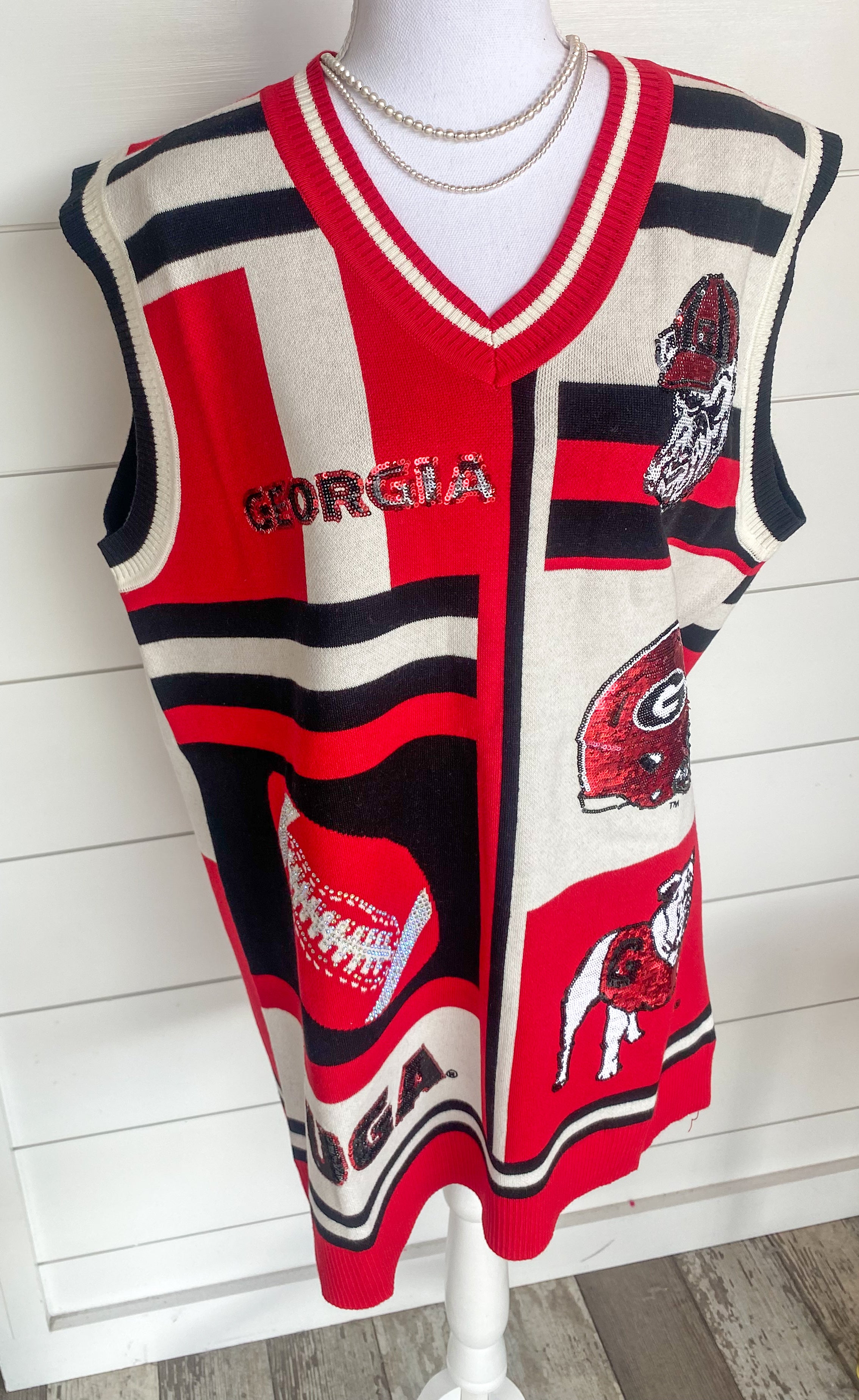 uga jersey dress GEORGIA Toddler Cheerleader Dress *FINAL SALE* The Red Zone- Athens, GA