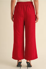 All About The Tweed Pant • Red