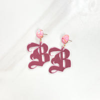 Pink Out • Brunswick High Acrylic Earrings