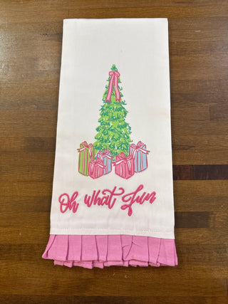 Tea Towel • Oh What Fun