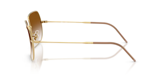 RAY-BAN | Arista Gold Square Reverse Brown