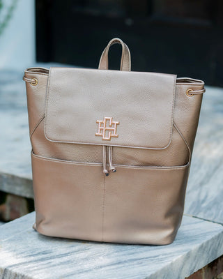 Bennett Backpack • Bronze