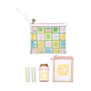 Beach Day Pouch • Sun Tiles Home