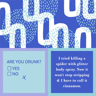 Cocktail Napkin • Are You Drunk?