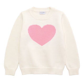 Pink Heart Toddler Sweater